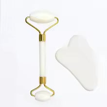 Elevate Gua Sha and Jade Roller Set